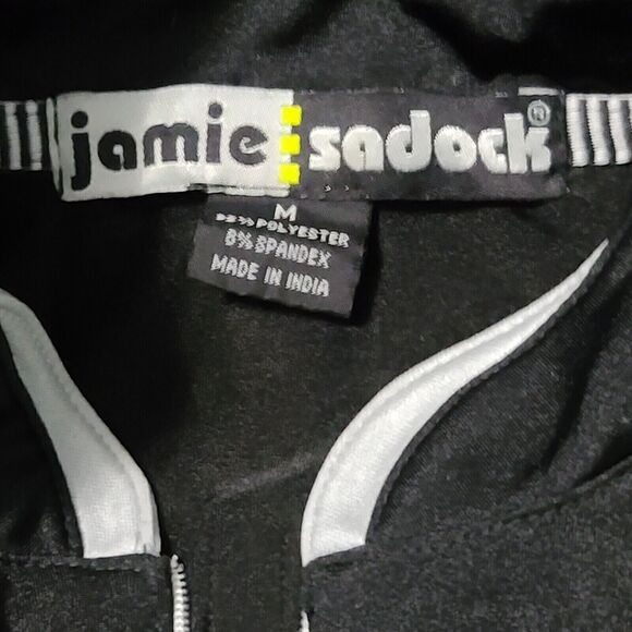 Jamie Sadock Womens Top Multicolor Size Medium Polyester Blend 1/4 Zip Pullover - Picture 5 of 12